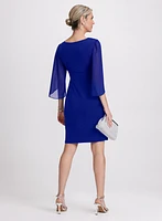 Chiffon Sleeve Dress