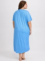 Dot Print Nightgown