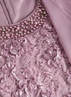 Soutache Embroidered Dress & Jacket Set
