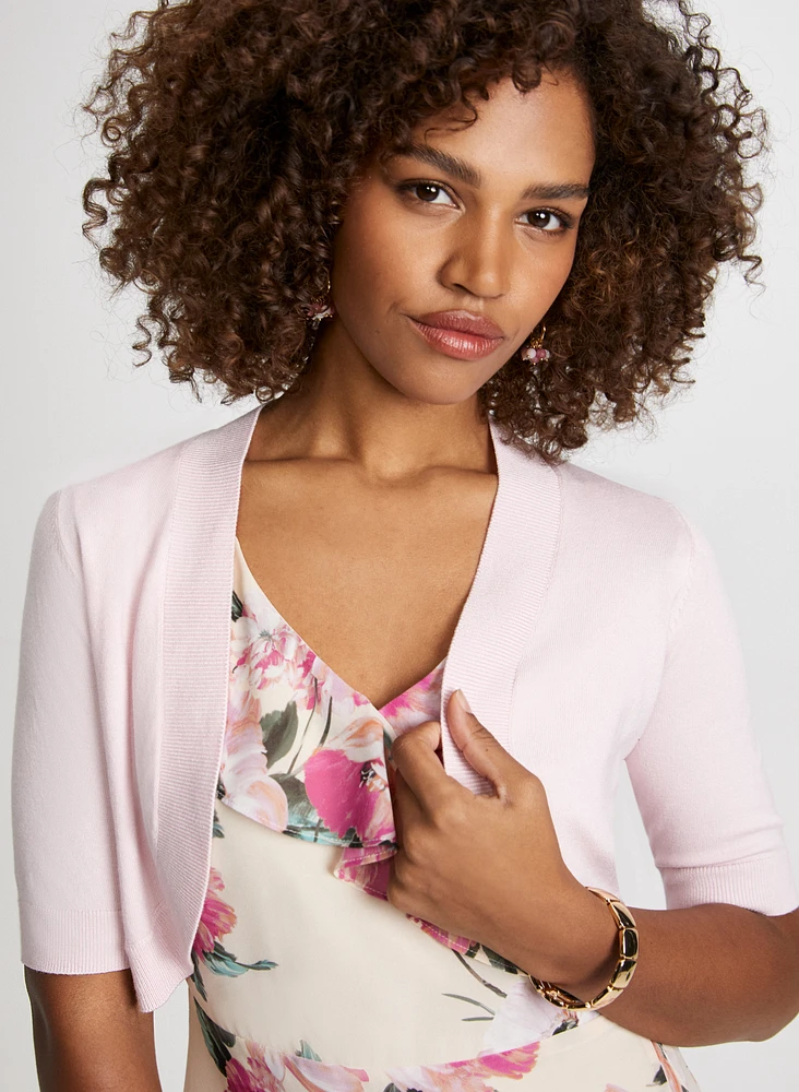 Knit Bolero Cardigan