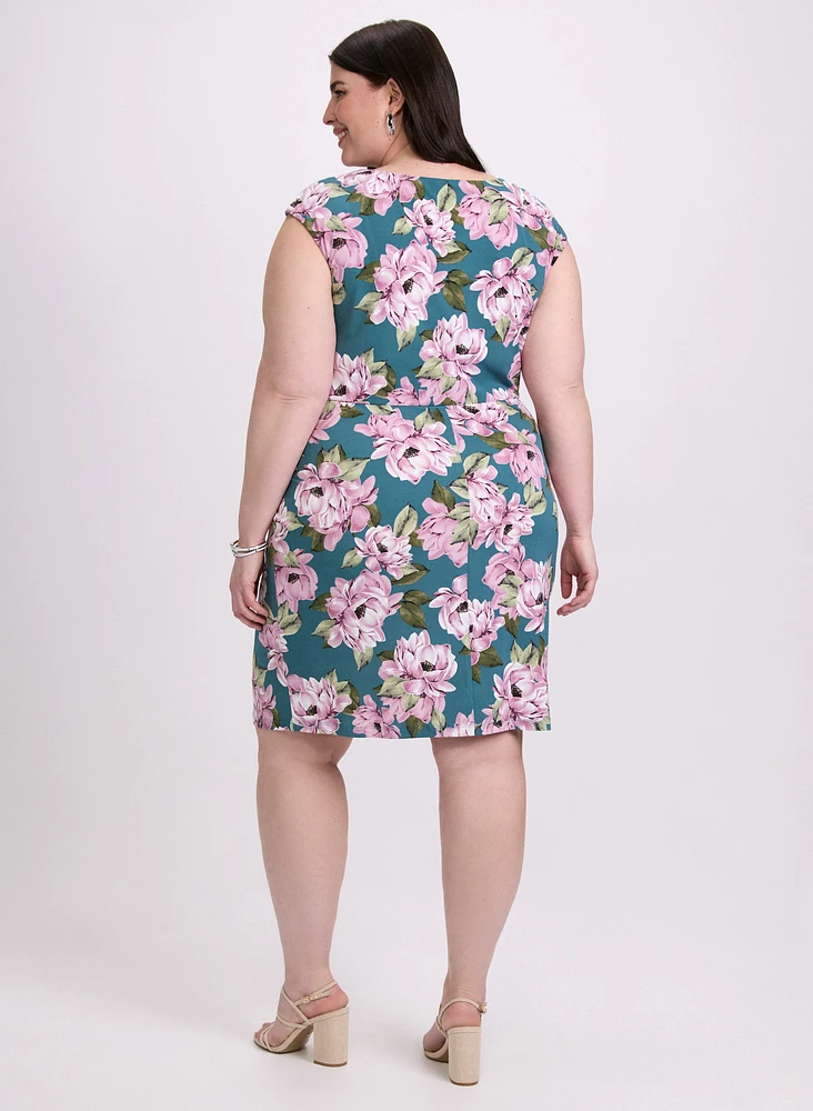 Floral Jersey Dress