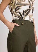 Stretch Linen Shorts