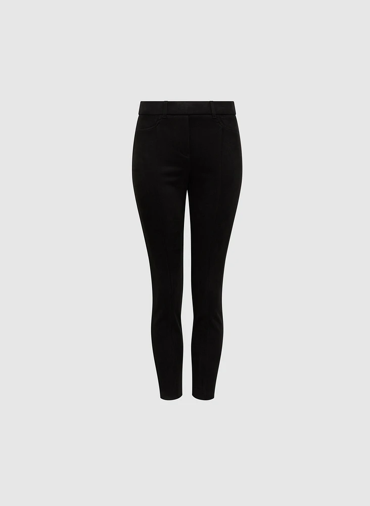 Faux-Suede Chloe Leggings
