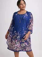 Floral Jacket & Dress Set