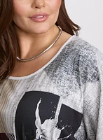 Abstract Jersey T-Shirt