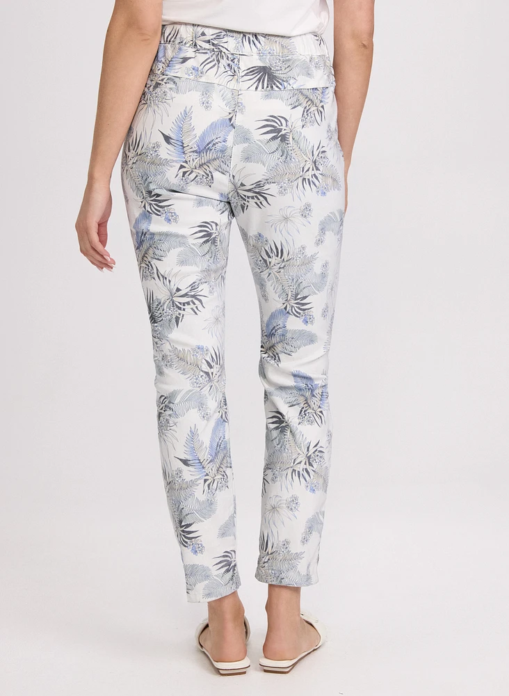 Tropical Pull-On Pants