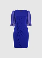 Chiffon Sleeve Dress