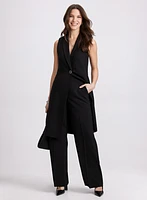 Long Buttoned Vest