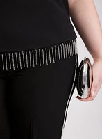 Sleeveless Rhinestone Top