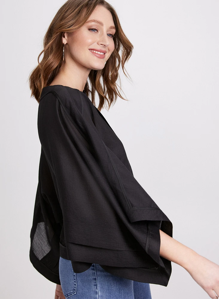 Pleated Detail Blouse
