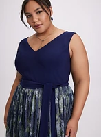 Mesh & Jersey Dress