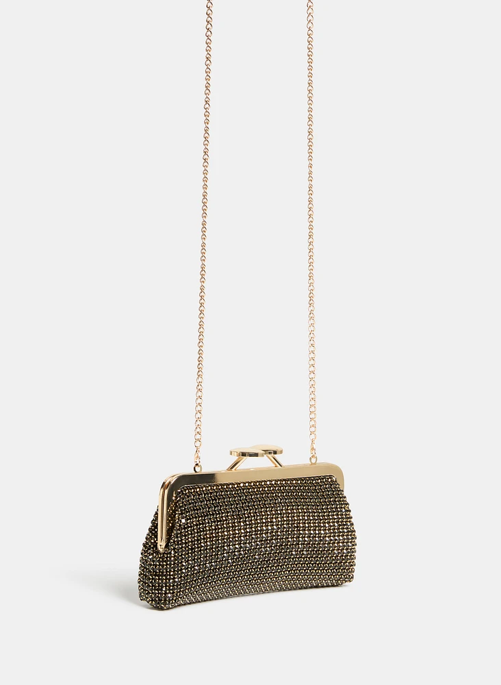 Stone Evening Clutch