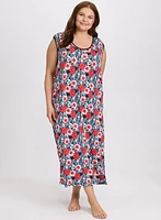 Tropical Floral Nightgown