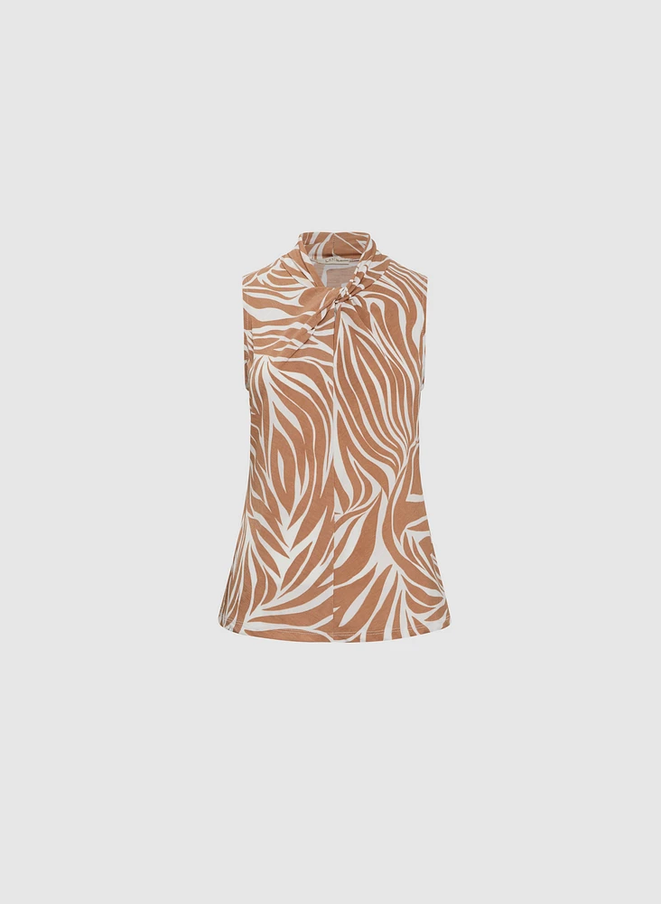 Haut licou à motif animal