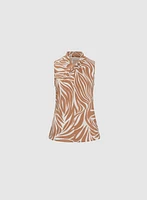 Haut licou à motif animal