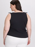 Camisole à détail en crochet