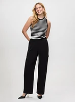 Sleeveless Striped Top