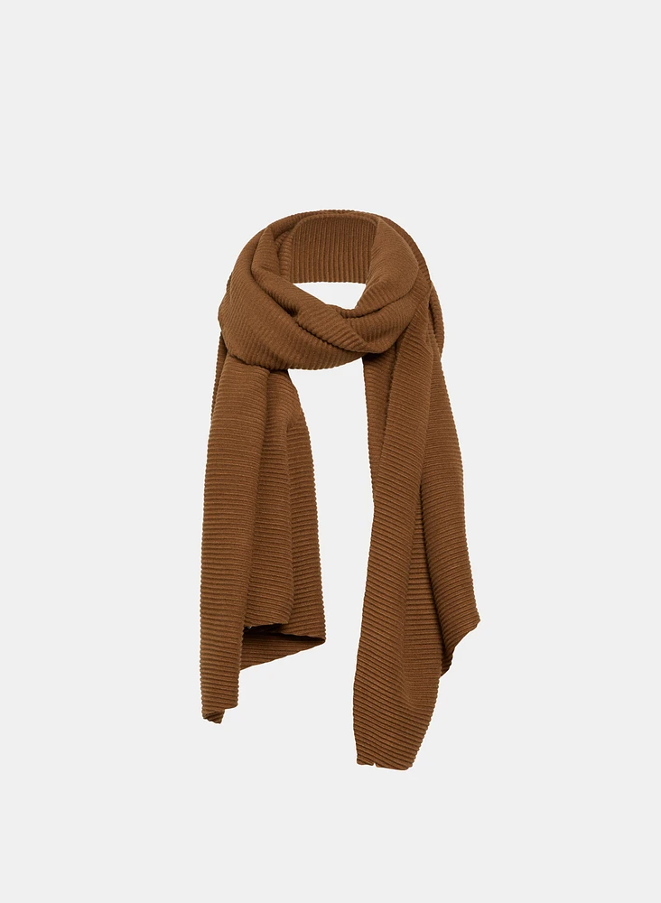 Foulard côtelé oblong