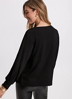 Floral Embroidered Top