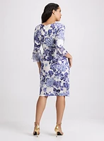 Floral Wrap Dress
