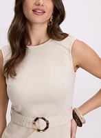 Sleeveless Denim Dress