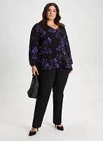Mia Zip Detail Pants - Regular