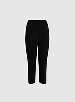Pull-On Wide Leg Pants