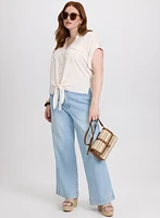 Front Tie Blouse