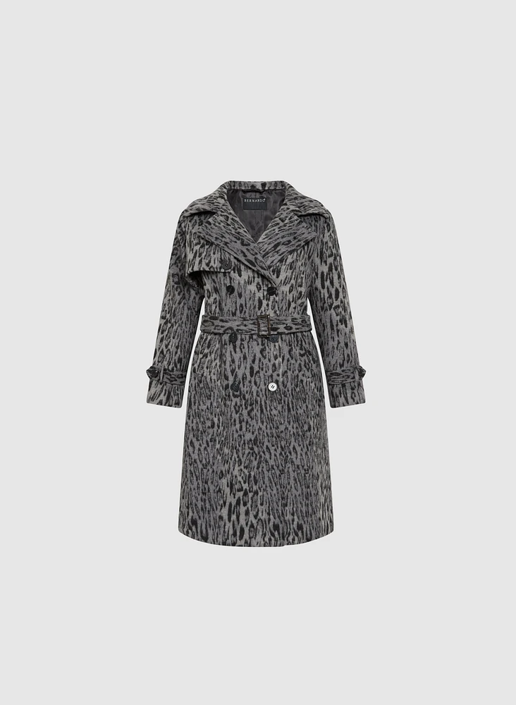 Bernardo - Leopard Print Coat