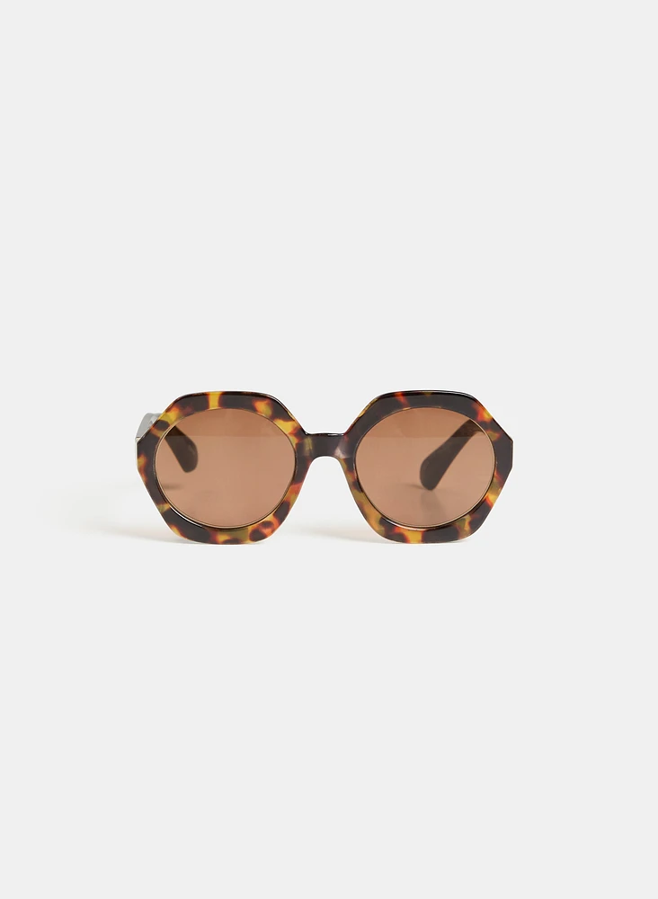 Hexagonal Reading Sunglasses