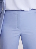 Olivia Chambray Wide-Leg Pants