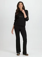 Funnel Neck Top