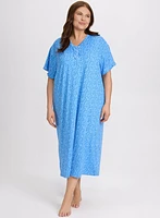 Dot Print Nightgown
