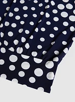 Polka Dot Print Top