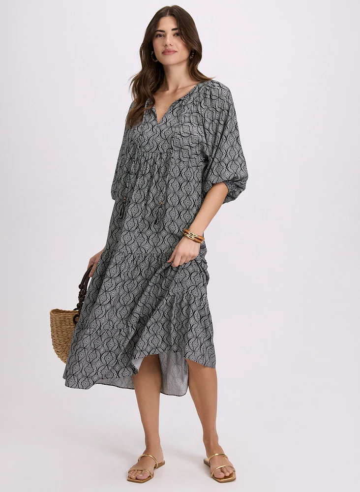 Geometric Prairie Dress