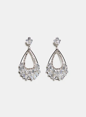 Boucles d'oreilles pendantes goutte d'eau