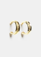 Braided Hoop Earrings