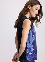 Floral Sleeveless Top