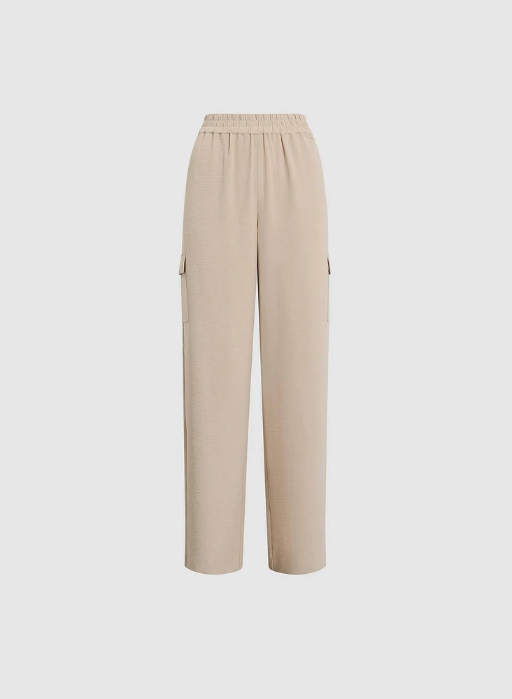 Wide Leg Cargo Pants