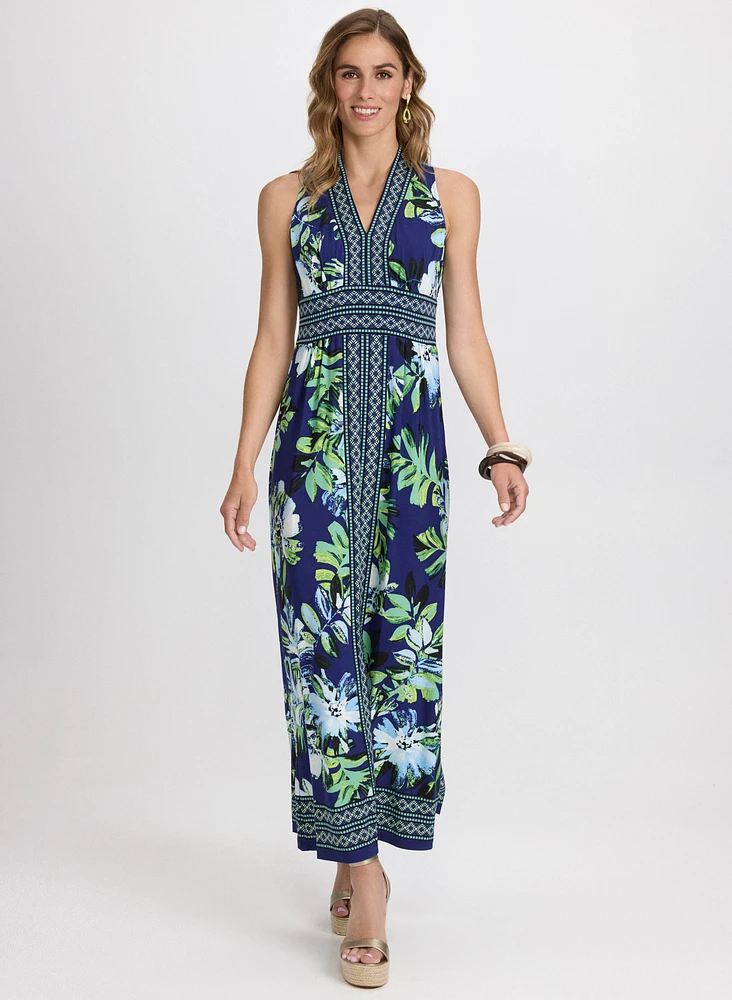 Robe maxi florale