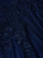 Sequin Embroidered Mermaid Dress
