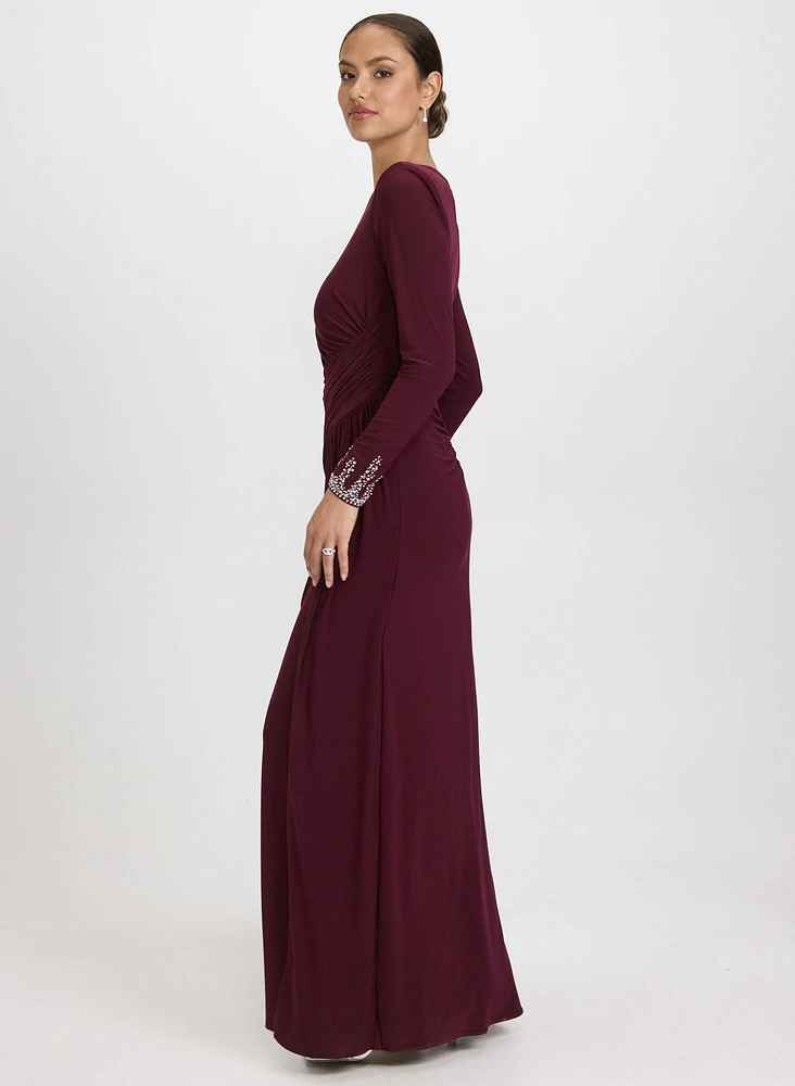 Waterfall Drape Dress