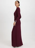 Waterfall Drape Dress