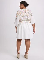 Robe de jour à imprimé floral