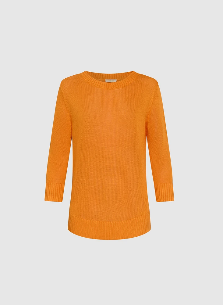 Ribbed Knit Sweater