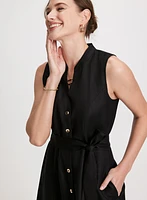 Linen Midi Dress
