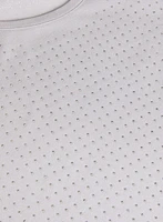 Rhinestone Detail T-Shirt