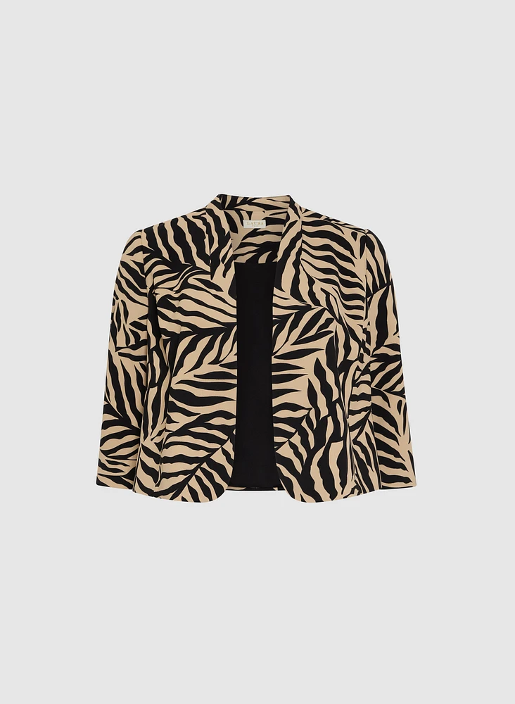 Leaf Print Jacket