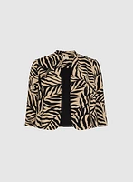 Leaf Print Jacket