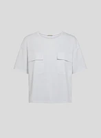 Cargo Pocket Crew-Neck Tee